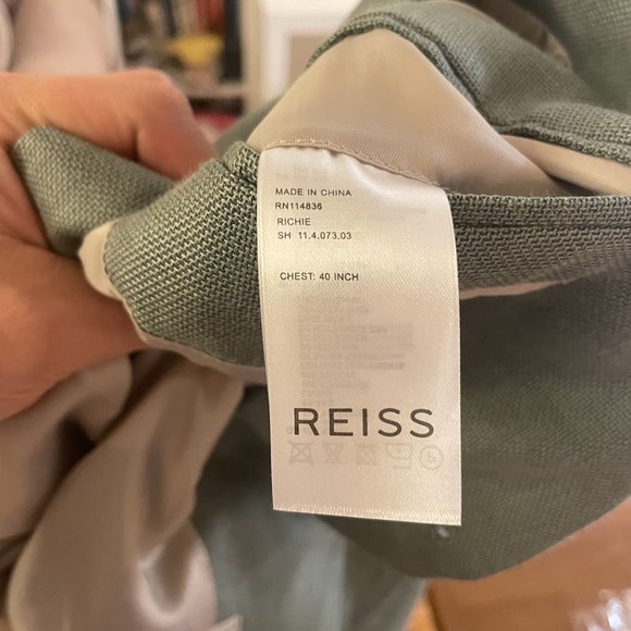 Reiss Light Gray Blazer - Picture 3 of 3